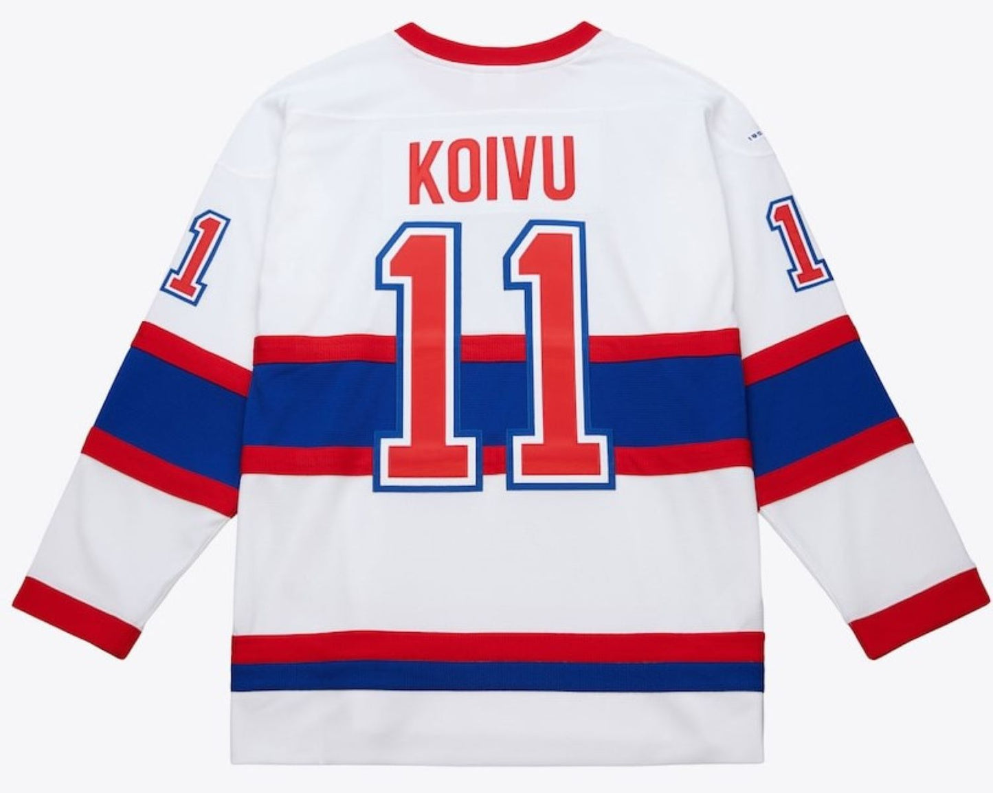 Mitchell & Ness NHL Saku Koivu Montreal Canadiens 2008/2009 Power Play Jersey - White/Red/Blue