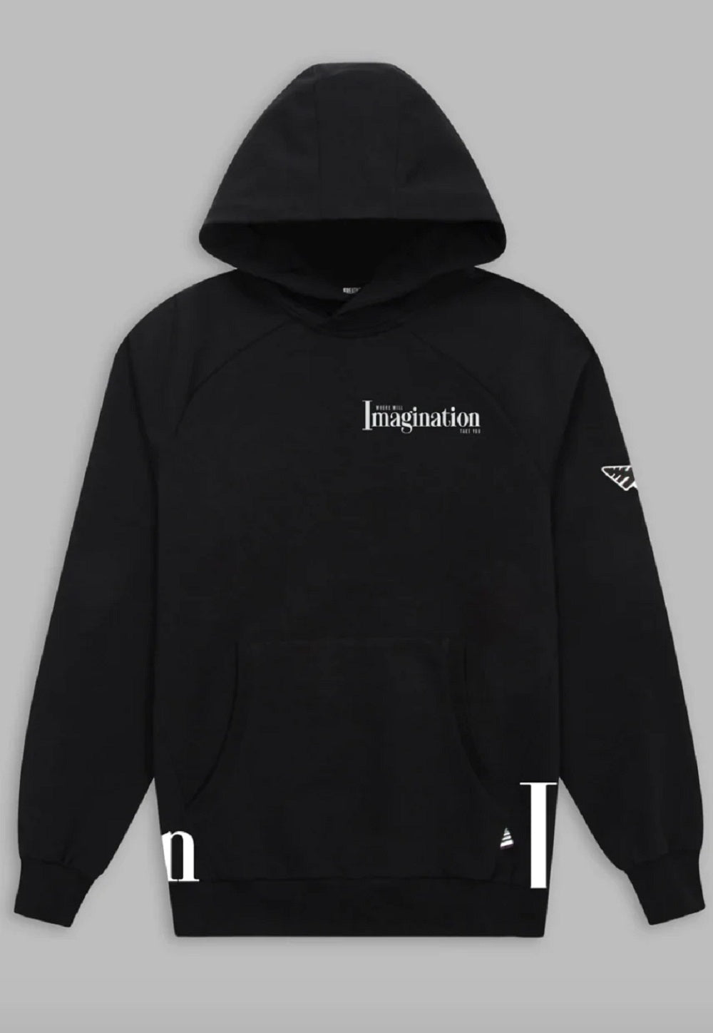 PAPER PLANES HOODIE- ELEVATED DREAMS BLACK