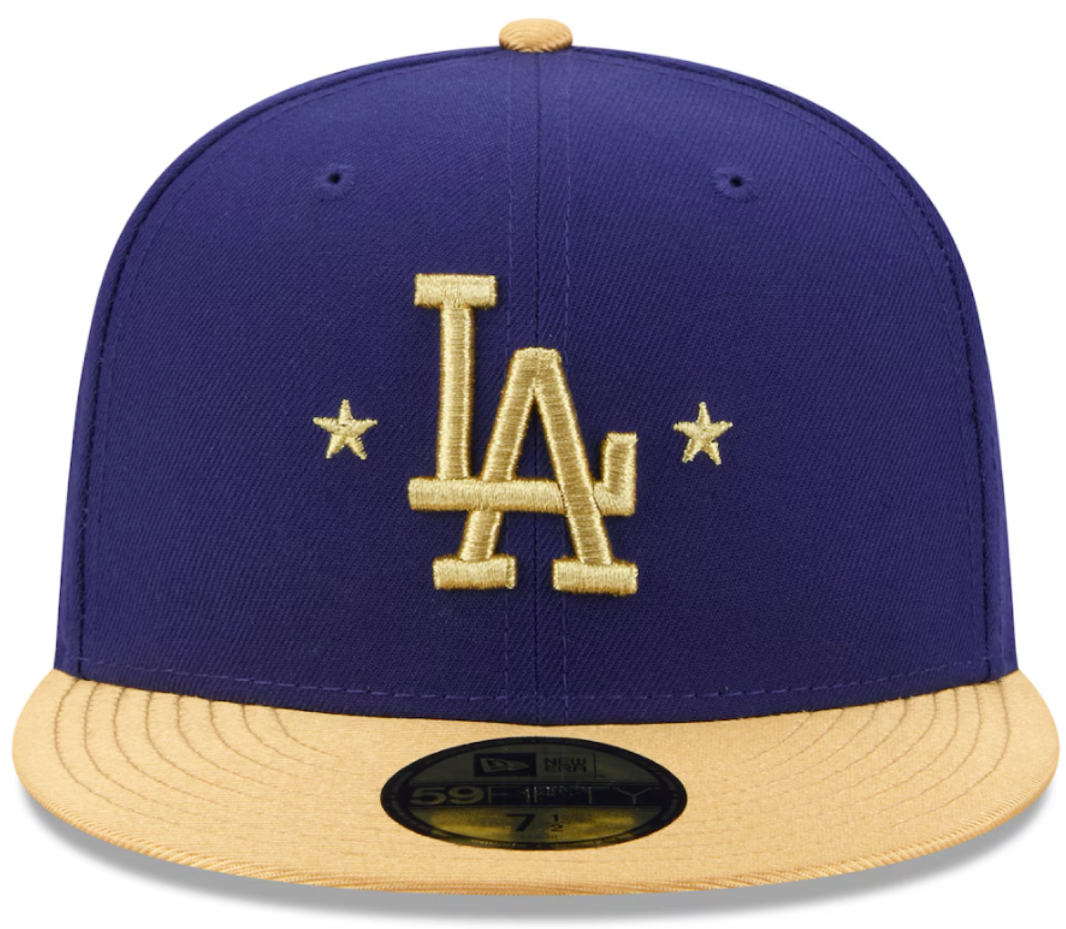 New Era 59FIFTY MLB Los Angeles Dodgers 2025 World Series Champions Fitted Hat - Royal Blue/Gold - The Sports Collection