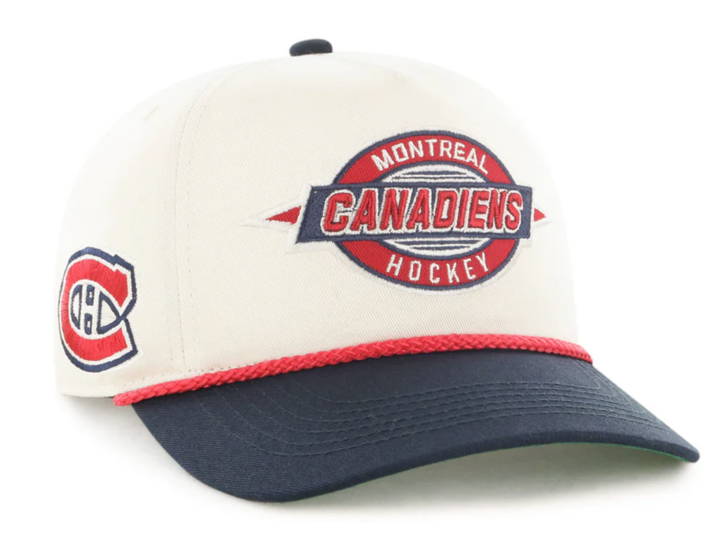 47 NHL Montreal Canadiens Frame Out Adjustable Hitch Hat - Beige/Blue