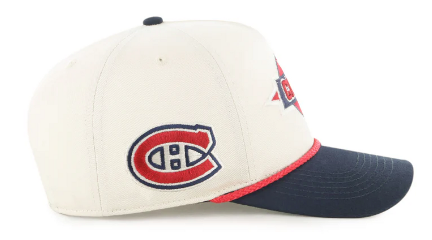 47 NHL Montreal Canadiens Frame Out Adjustable Hitch Hat - Beige/Blue