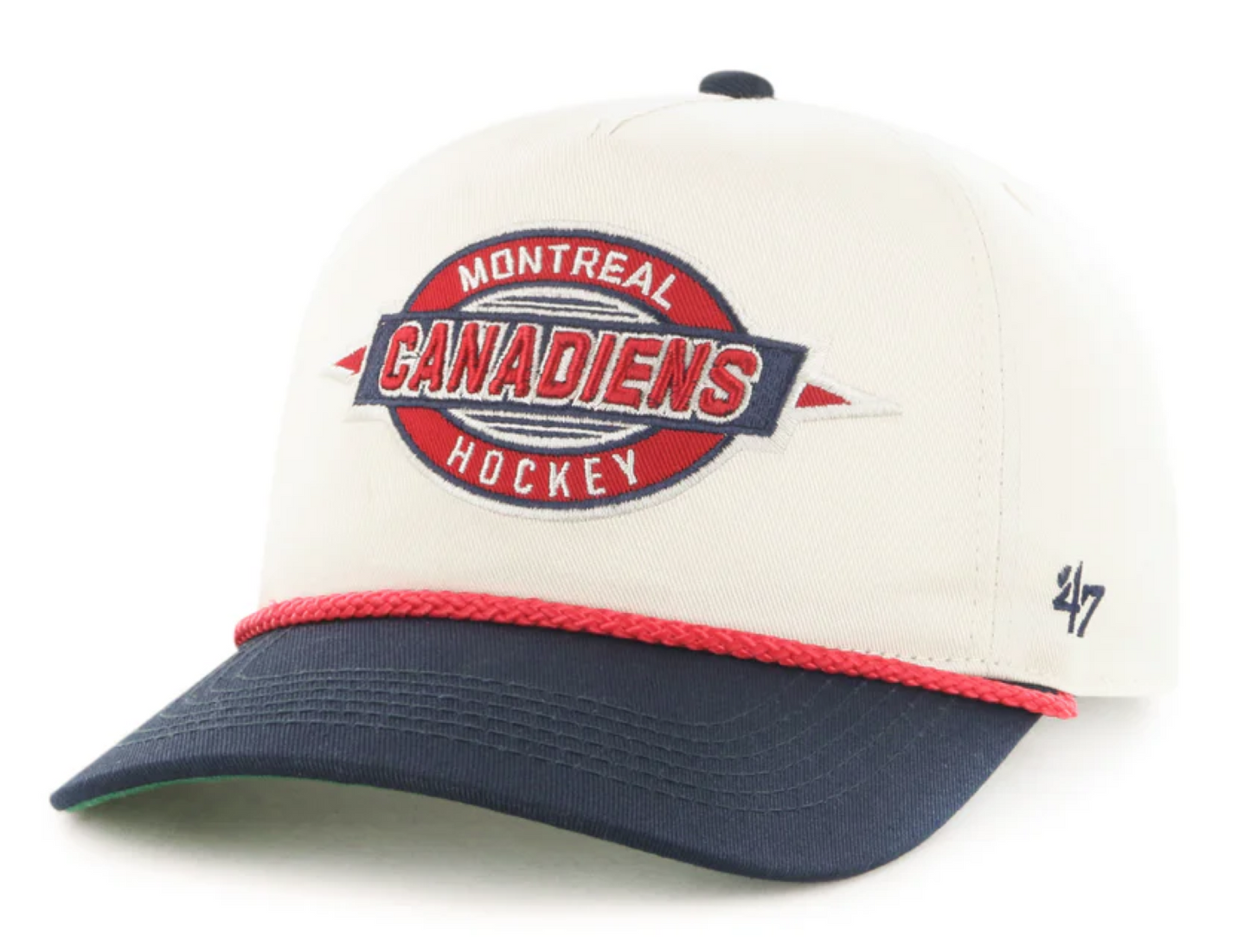 47 NHL Montreal Canadiens Frame Out Adjustable Hitch Hat - Beige/Blue