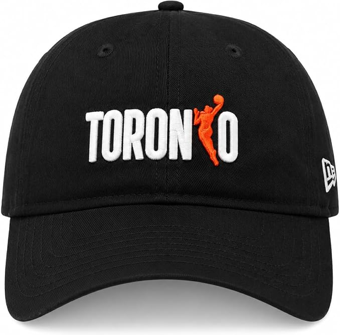 New Era WNBA Toronto Tempo Wordmark 9TWENTY Adjustable Hat - Black