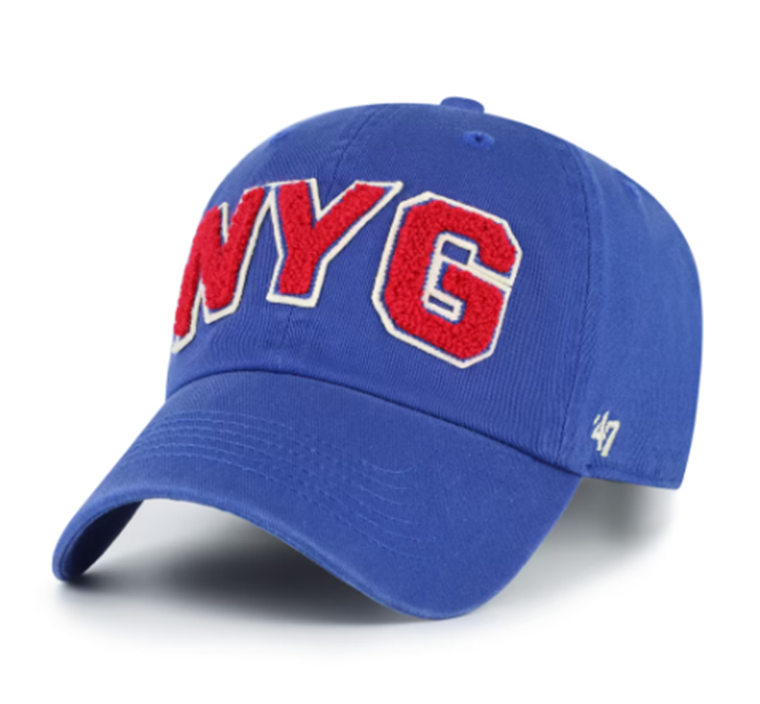 '47 brand new york giants women's clean up adjustable hat- Royal