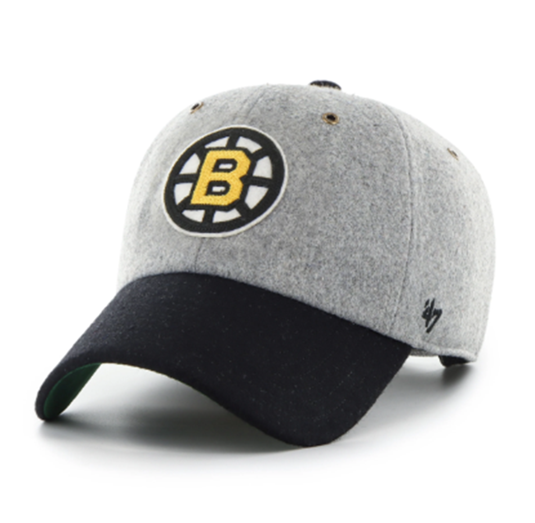 '47 brand boston bruins clean up adjustable hat