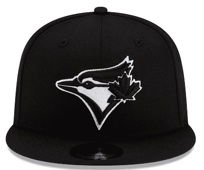 New Era 9FIFTY MLB Toronto Blue Jays Adjustable Snapback Hat - Black / White