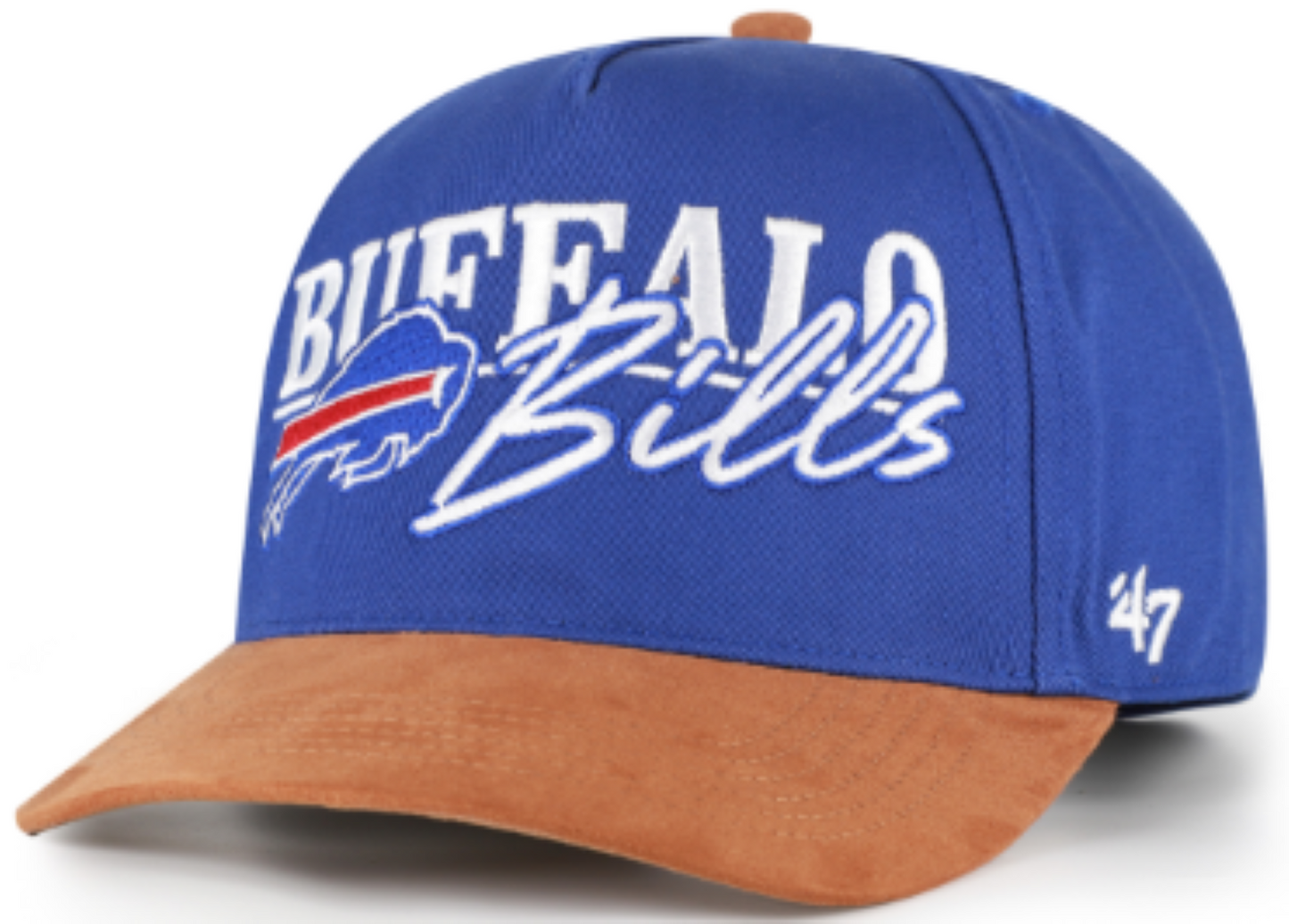 ’47 NFL Buffalo Bills Scribeline Hitch RF Adjustable Hat - Blue/Brown