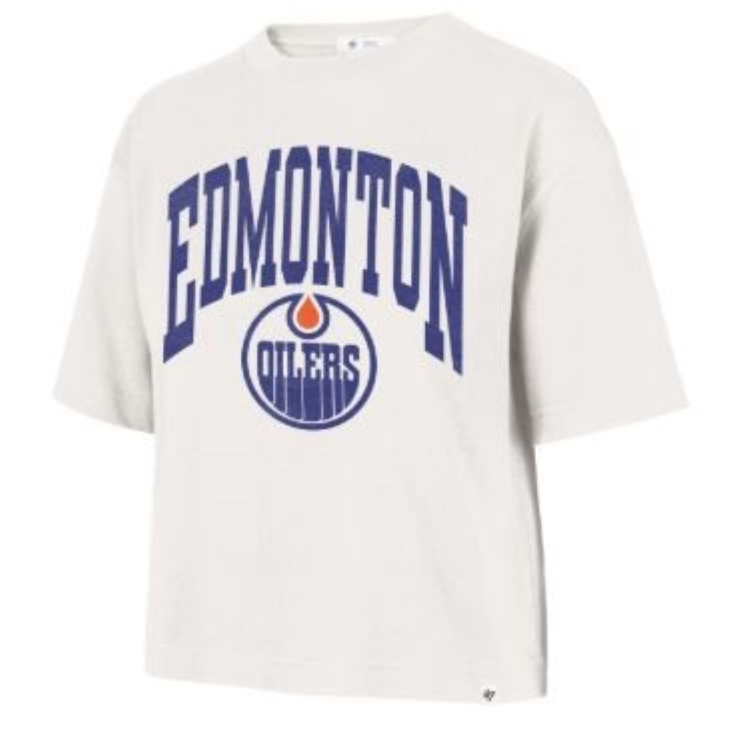 47 NHL Women's Edmonton Oilers Shale City Tee - Shale White