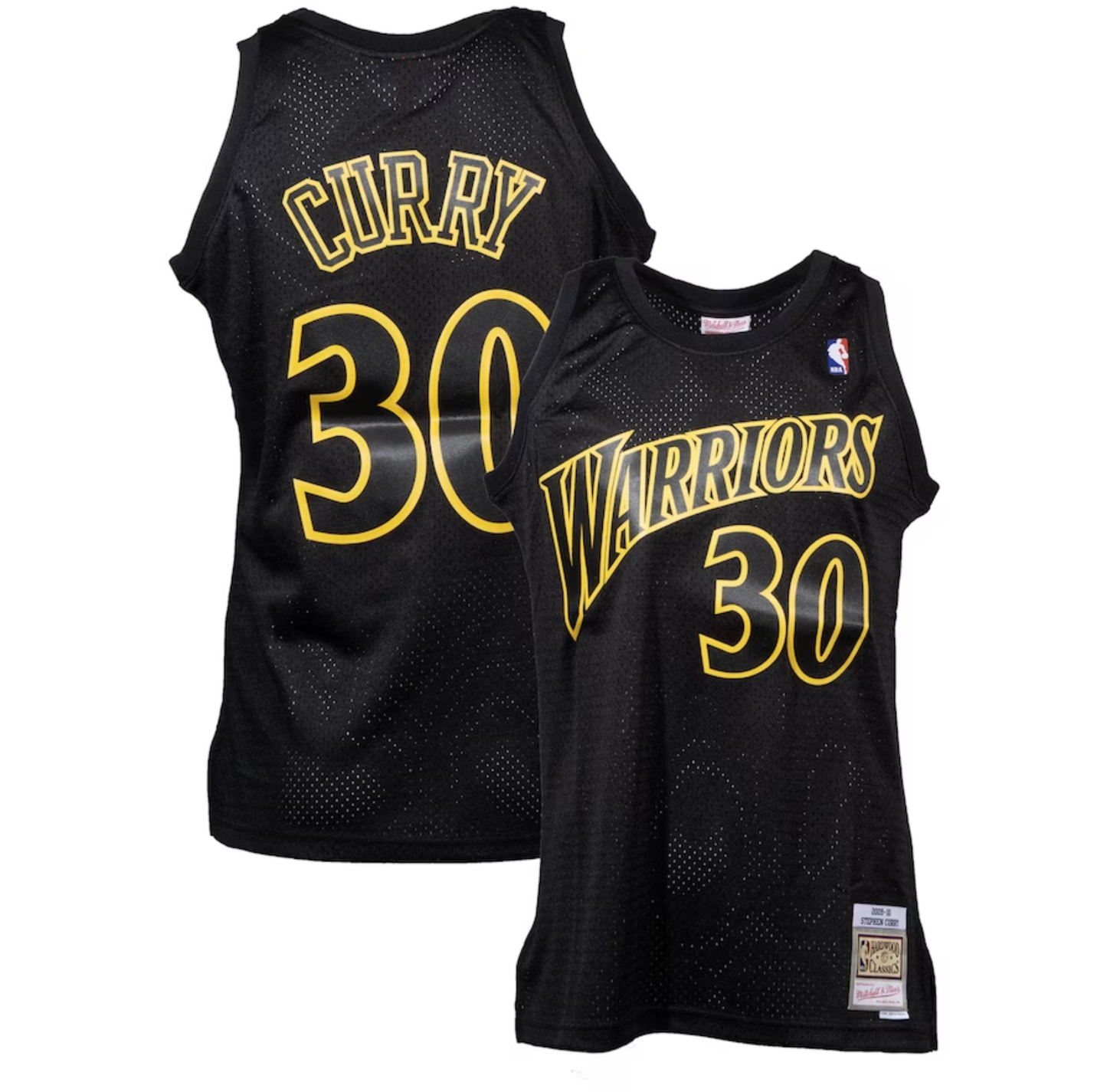 Stephen Curry Golden State Warriors Mitchell & Ness Hardwood Classics Dynamic Swingman Jersey