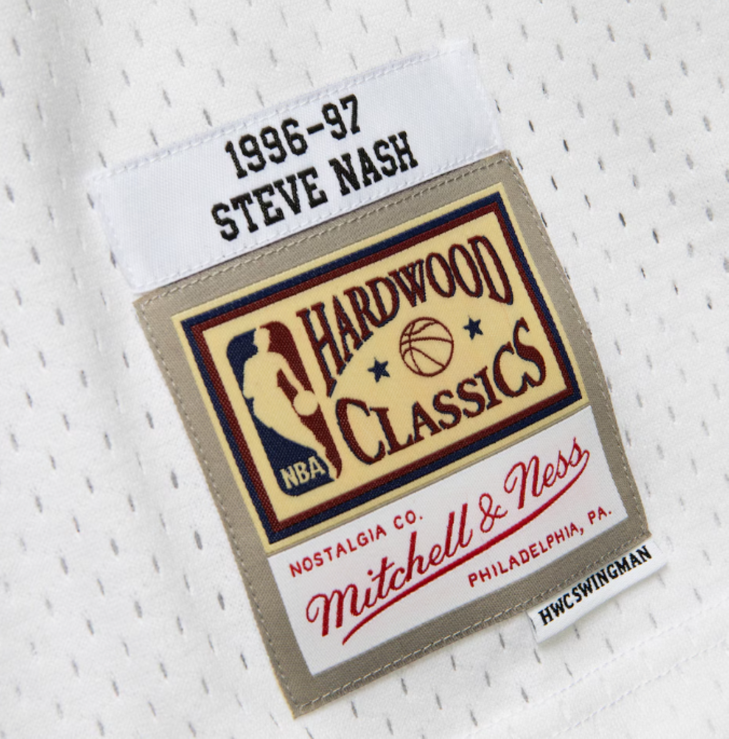 Mitchell & Ness Phoenix Suns Swingman Steve Nash 1996-97 Jersey - White