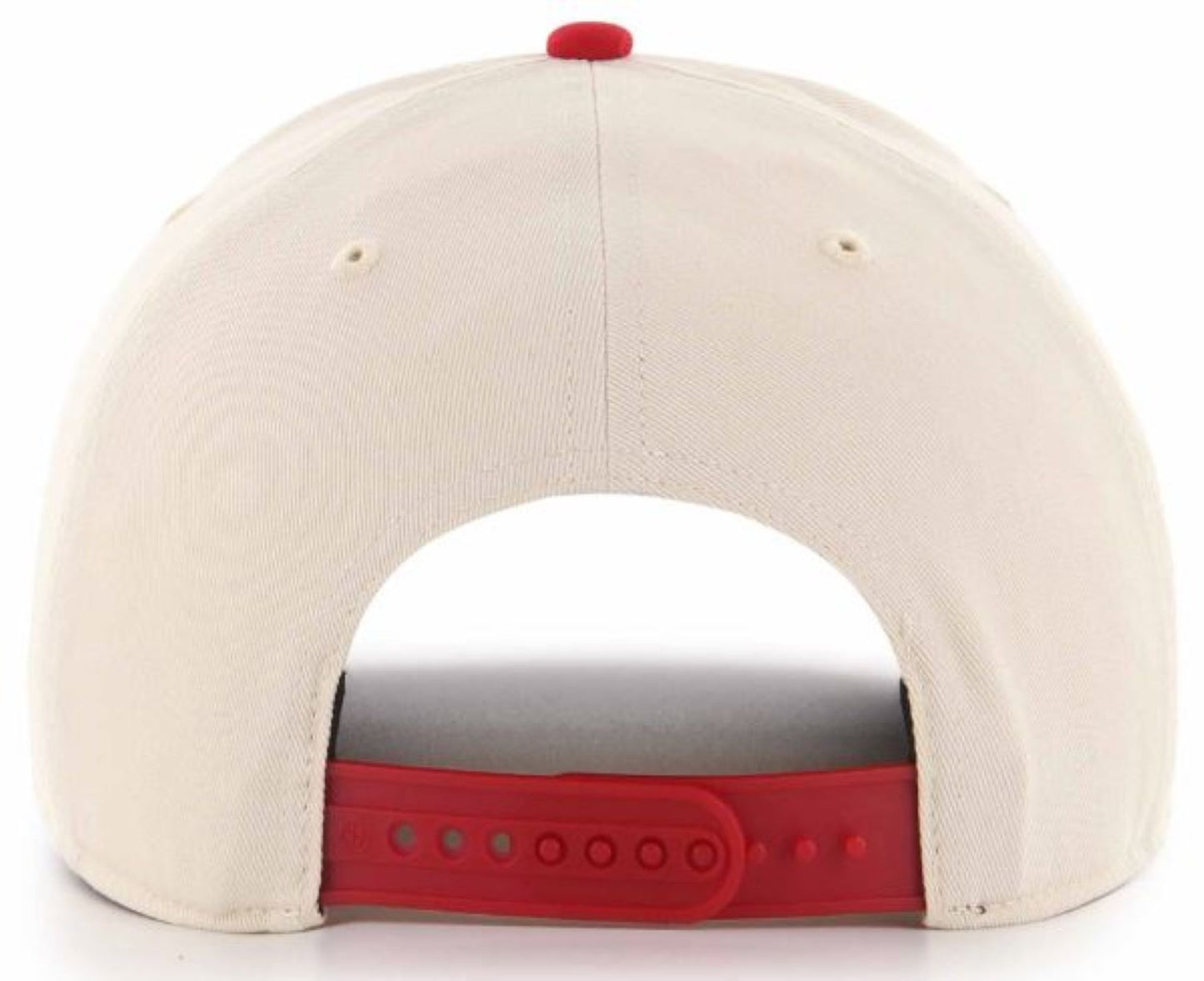 47 Hockey Canada Sure Shot TT Hitch Adjustable Snapback Hat - Tan/Red