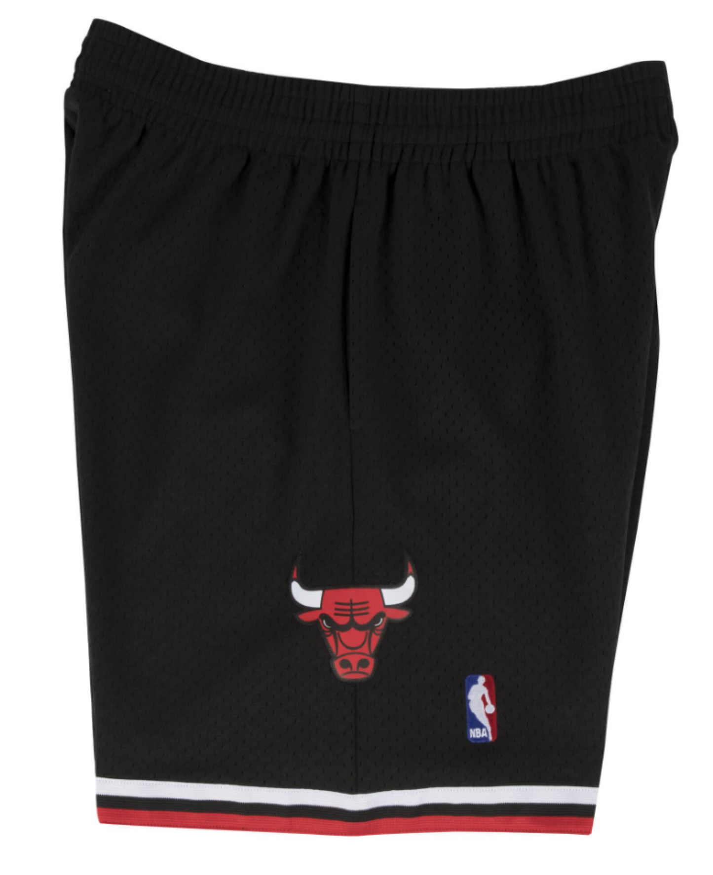 Men's Mitchell & Ness Chicago Bulls 1997-98 Hardwood Classics Swingman Shorts - Black