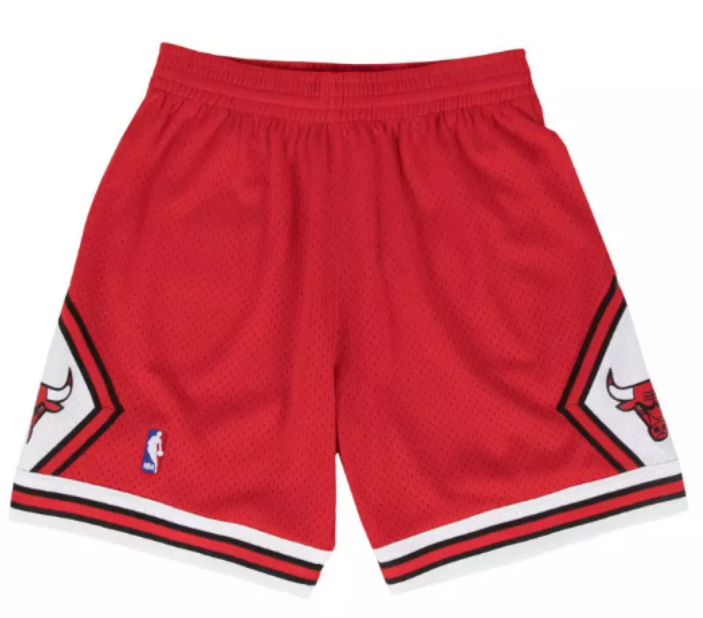 Men's Mitchell & Ness Chicago Bulls 1997-98 Hardwood Classics Swingman Shorts - Red