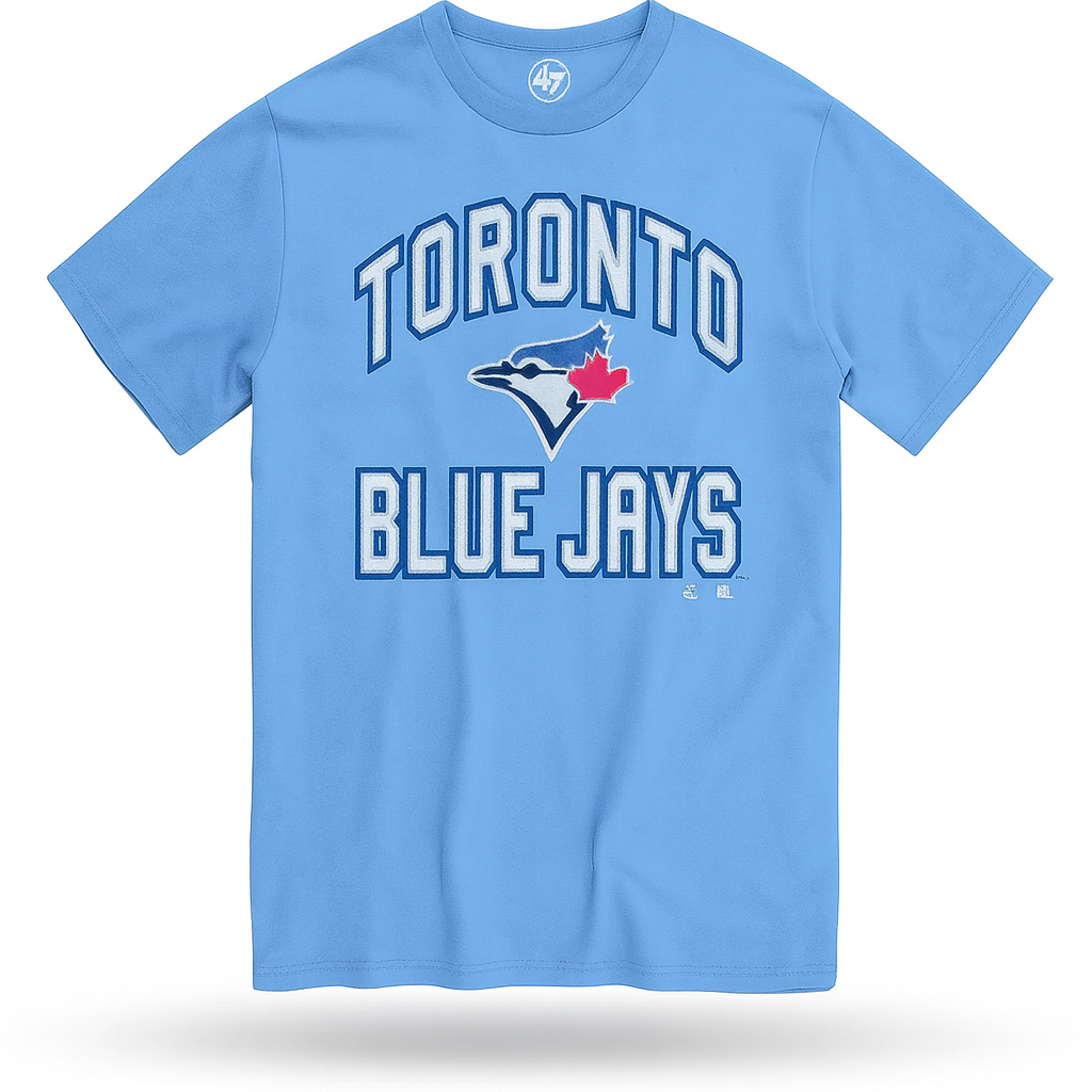 '47 Men's MLB Toronto Blue Jays Play Action Tee - Blue
