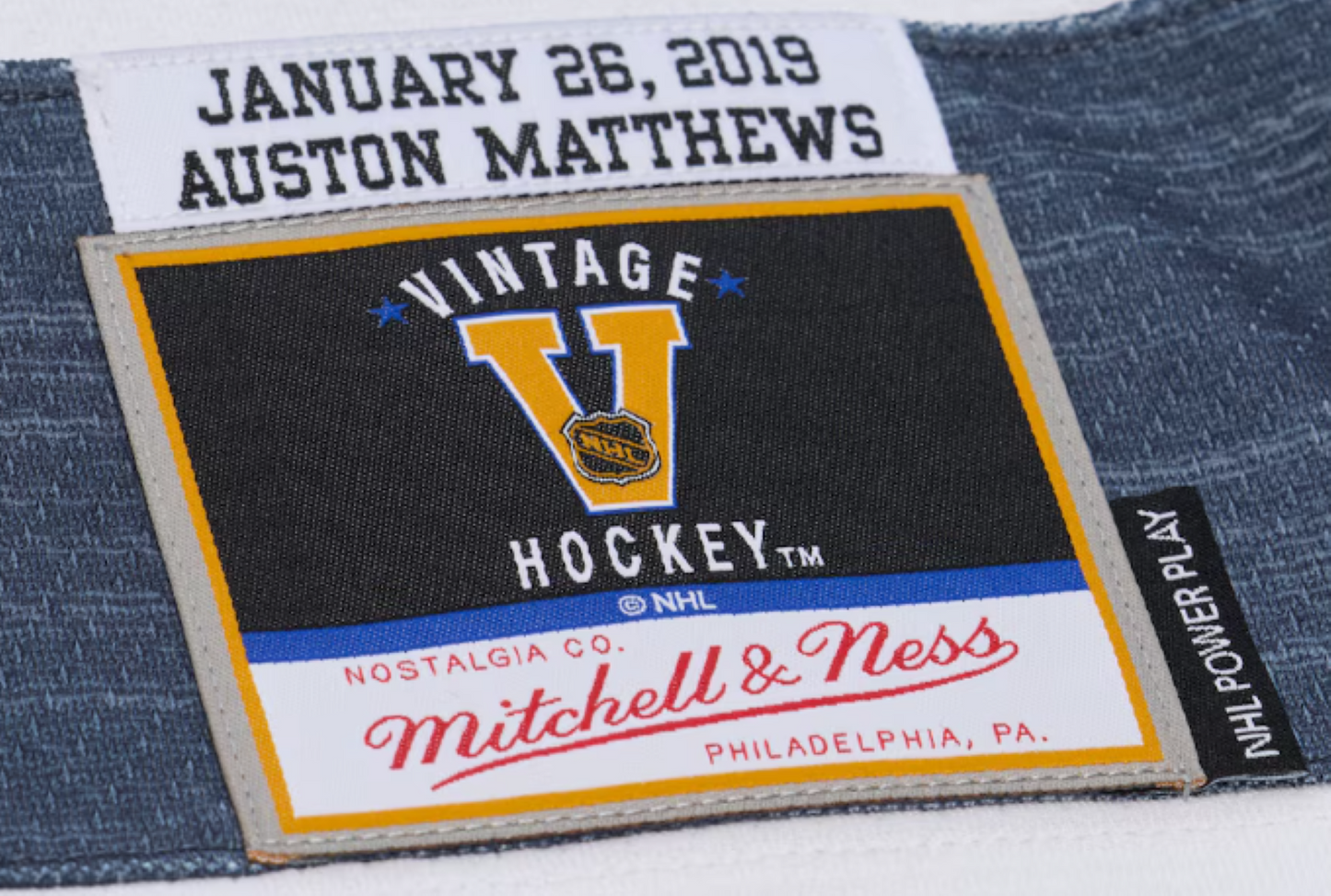 Mitchell & Ness NHL 2019 All-Star Game Toronto Maple Leafs Auston Matthews Jersey - Black/White