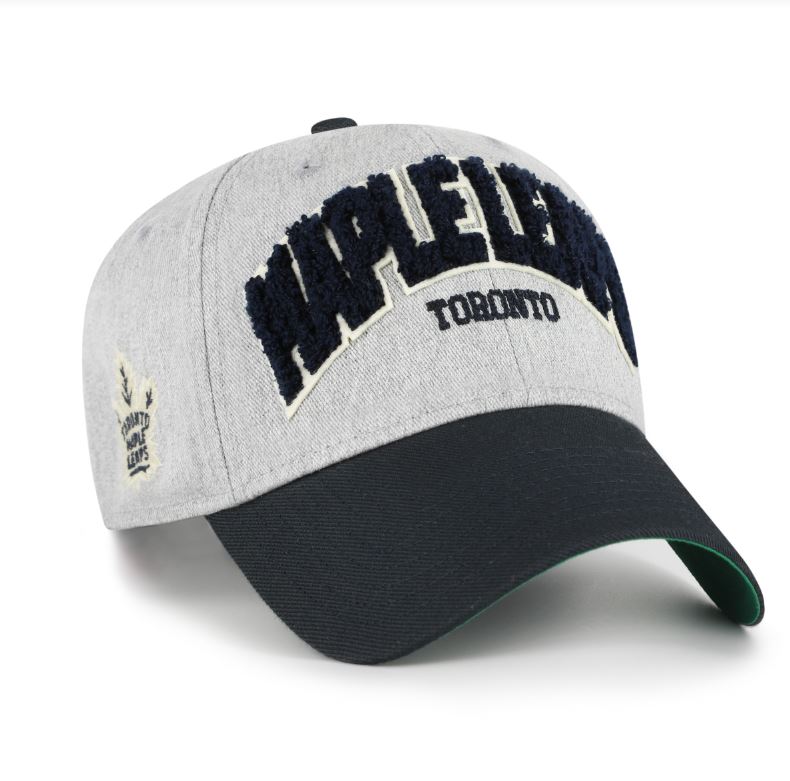 '47 NHL Toronto Maple Leafs Standish MVP Cap - Black/Grey