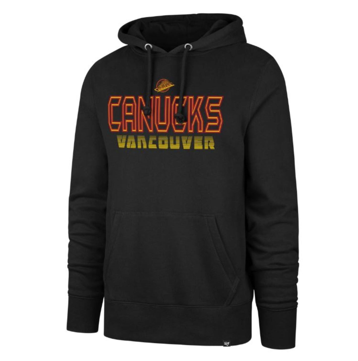 '47 NHL Vancouver Canucks Byline Headline Hoodie - Black