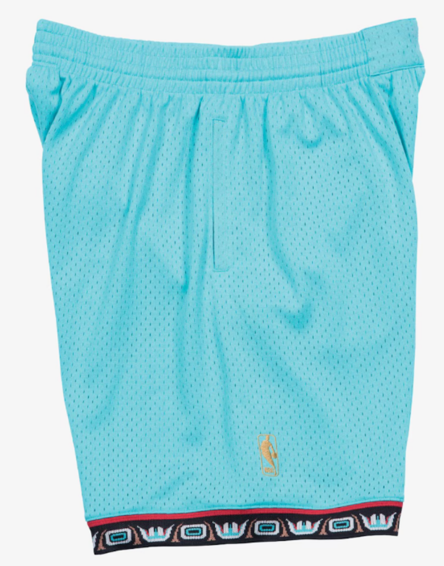 Men's Mitchell & Ness Vancouver Grizzlies 1996/97 Hardwood Classics Swingman Shorts - Teal