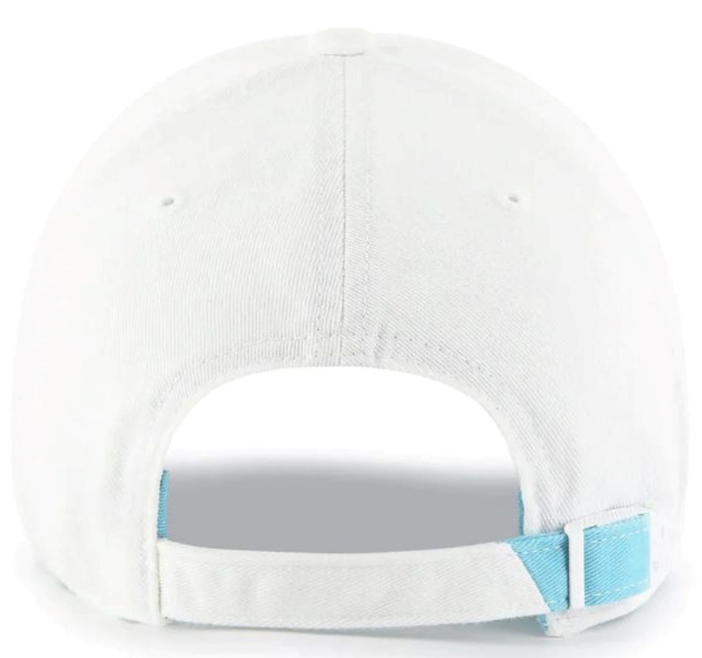 47 Clean Up MLB Los Angeles Dodgers White Noise Adjustable Hat Cap - White/Caribbean Blue