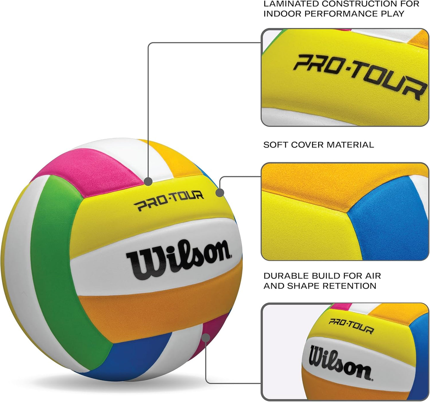 Wilson Volleyball Indoor Pro Tour Official - Multicolor