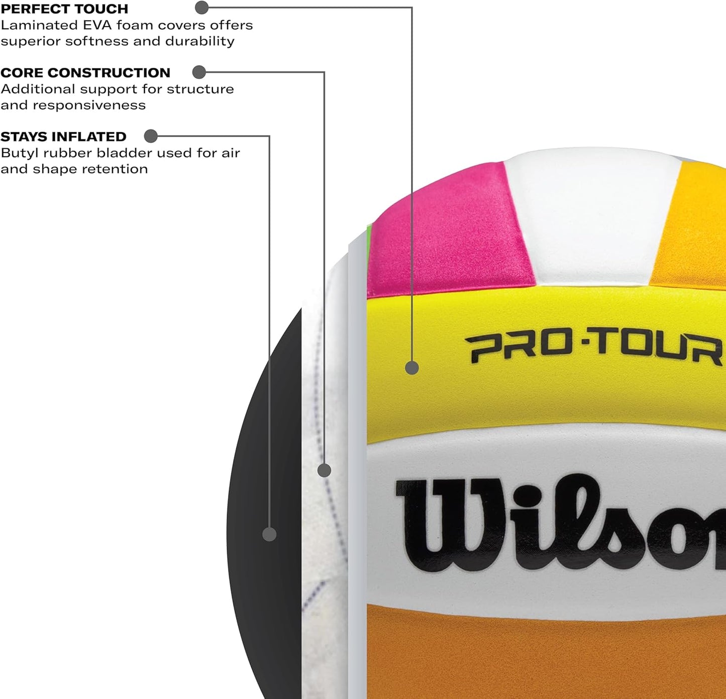 Wilson Volleyball Indoor Pro Tour Official - Multicolor