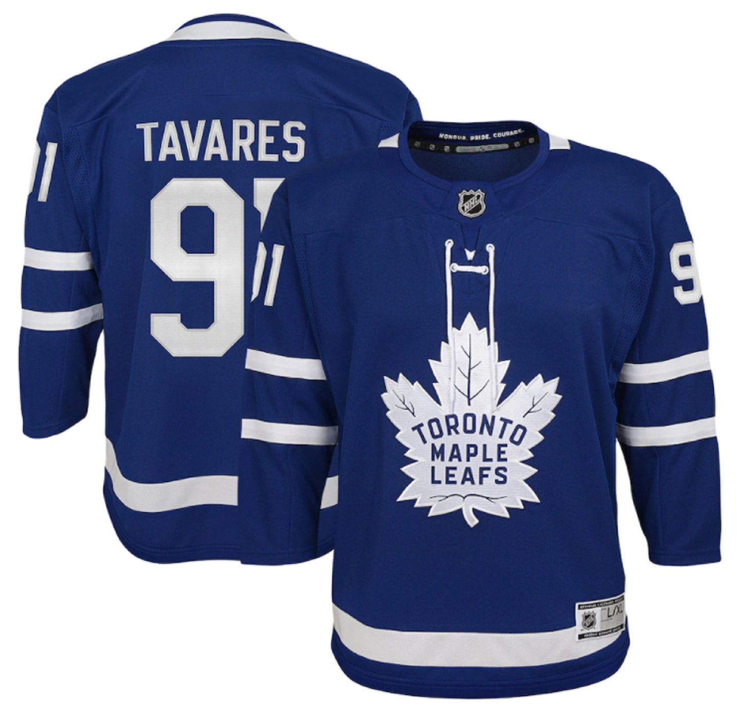 Youth Toronto Maple Leafs John Tavares Blue Home Replica Player - Jersey