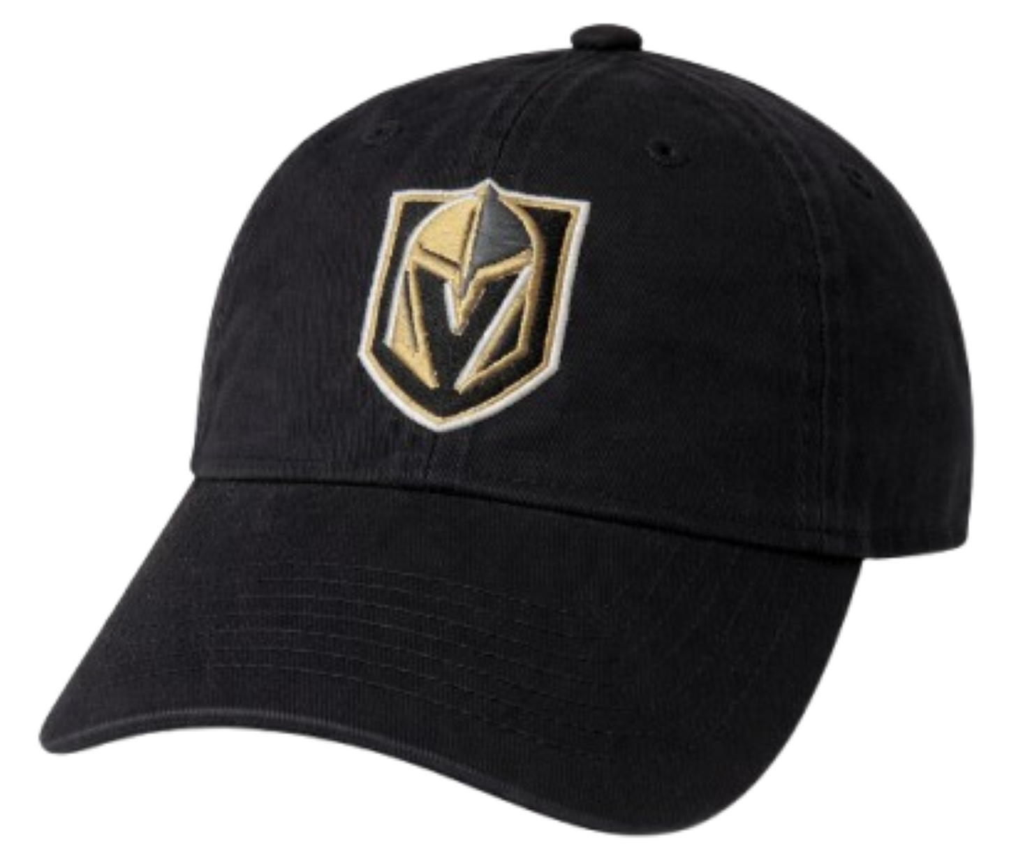Vegas Golden Knights Blue Line Black Dad Cap - American Needle