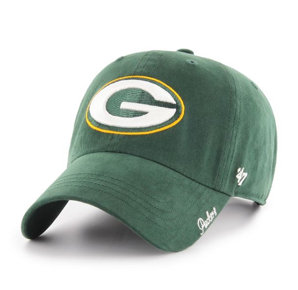 47 NFL Miata Green Bay Packers Clean Up Adjustable Hat