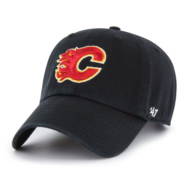 Calgary Flames '47 Clean Up Cap - Black