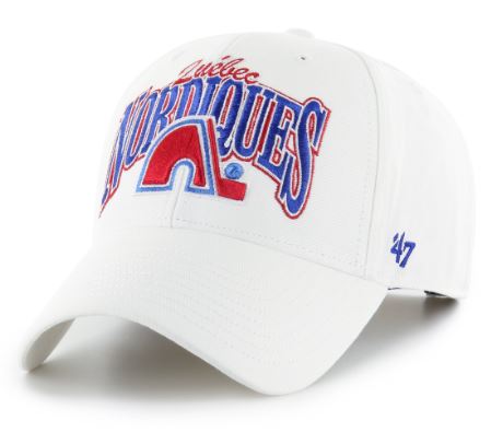 Quebec Nordiques '47 NHL Keystone MVP Adjustable Cap - White