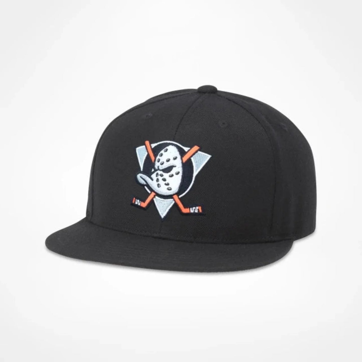 Anaheim Mighty Ducks American Needle Black Snapback Hat