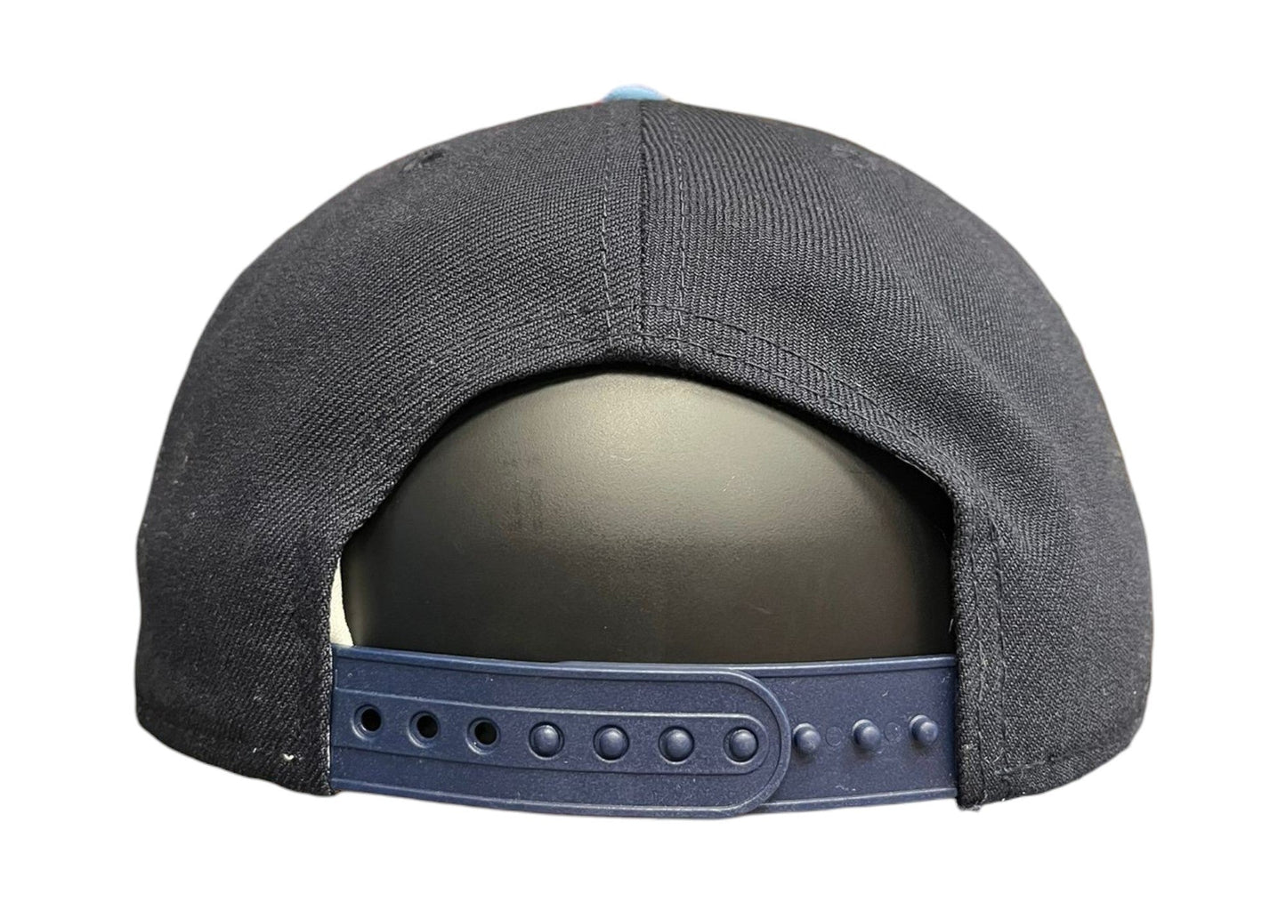 New Era 9FIFTY CFL Toronto Argonauts Big Block 2025 A-Frame Turf Traditions Sideline Two Tone Snapback Hat - Navy/Blue