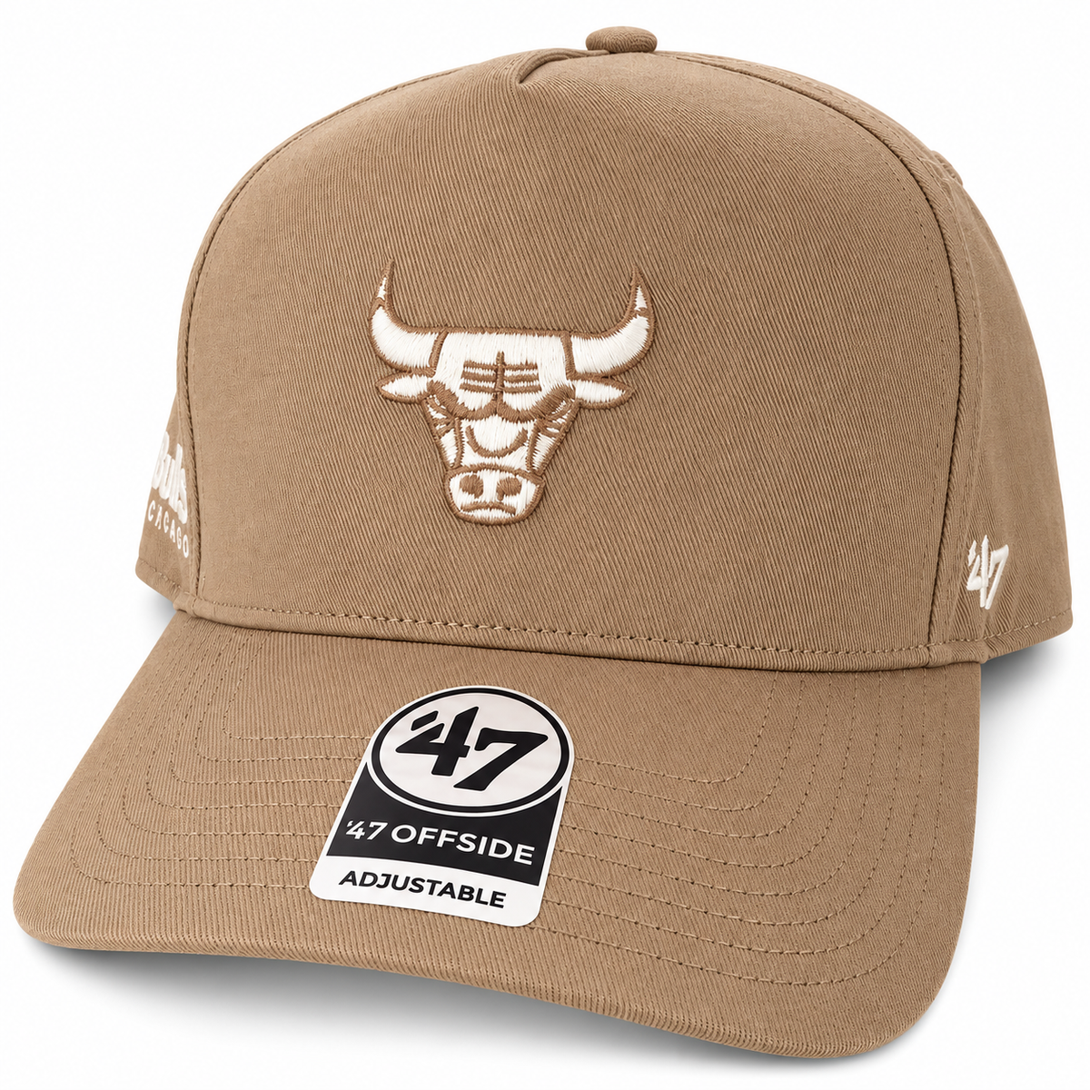 '47 brand chicago bulls foundational offside adjustable hat