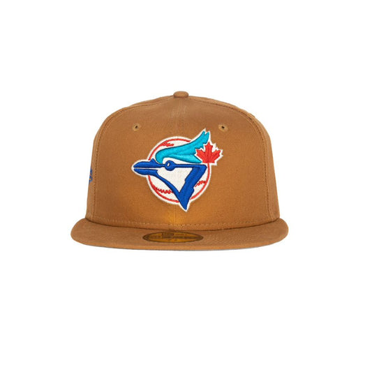 New Era Toronto Blue Jays 1993 World Series 59FIFTY Orange/Brown- Fitted Hat