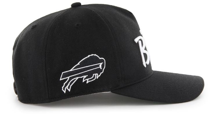 47 NFL Buffalo Bills Attitude Hitch Adjustable Snapback - Black