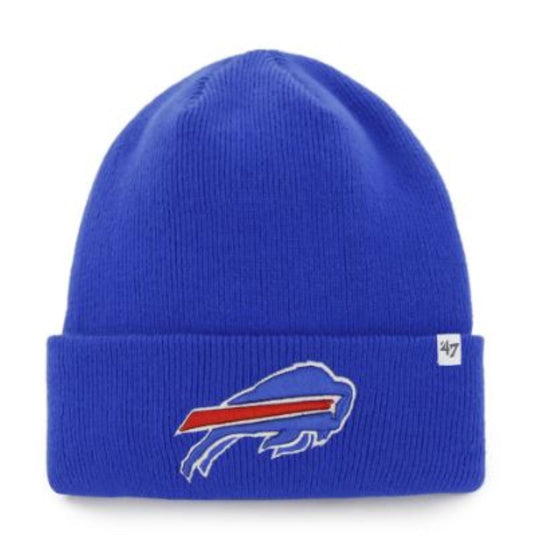 '47 NFL Buffalo Bills Raised Cuff Knit Beanie - Blue