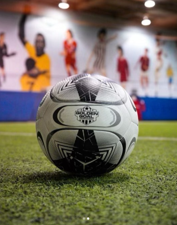 Golden Goal Tournament Official Match Quality Soccer Ball - Thermobonded Size 5