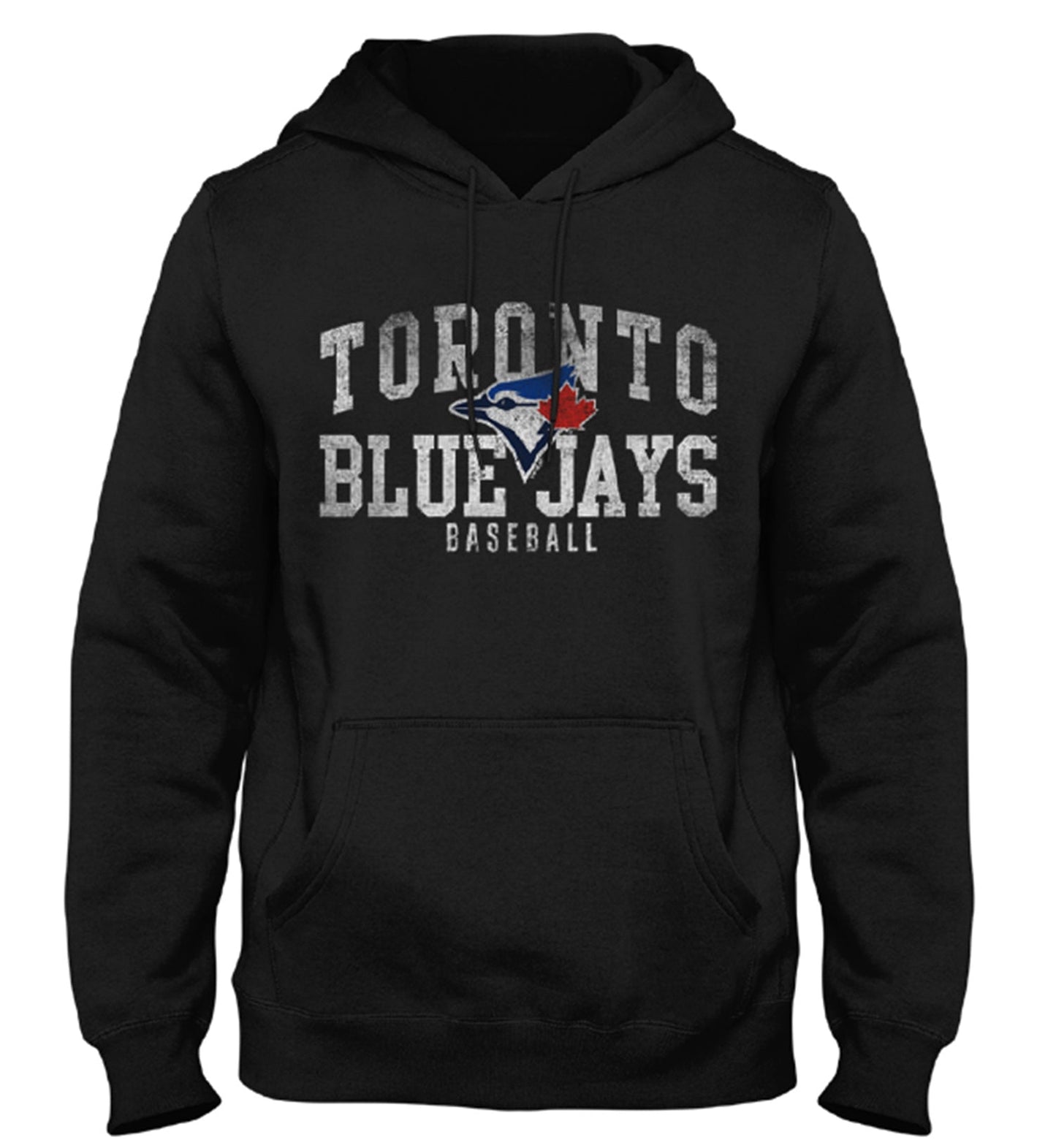 Bulletin MLB Toronto Blue Jays Baseball Graphic Pullover Hoodie - Black