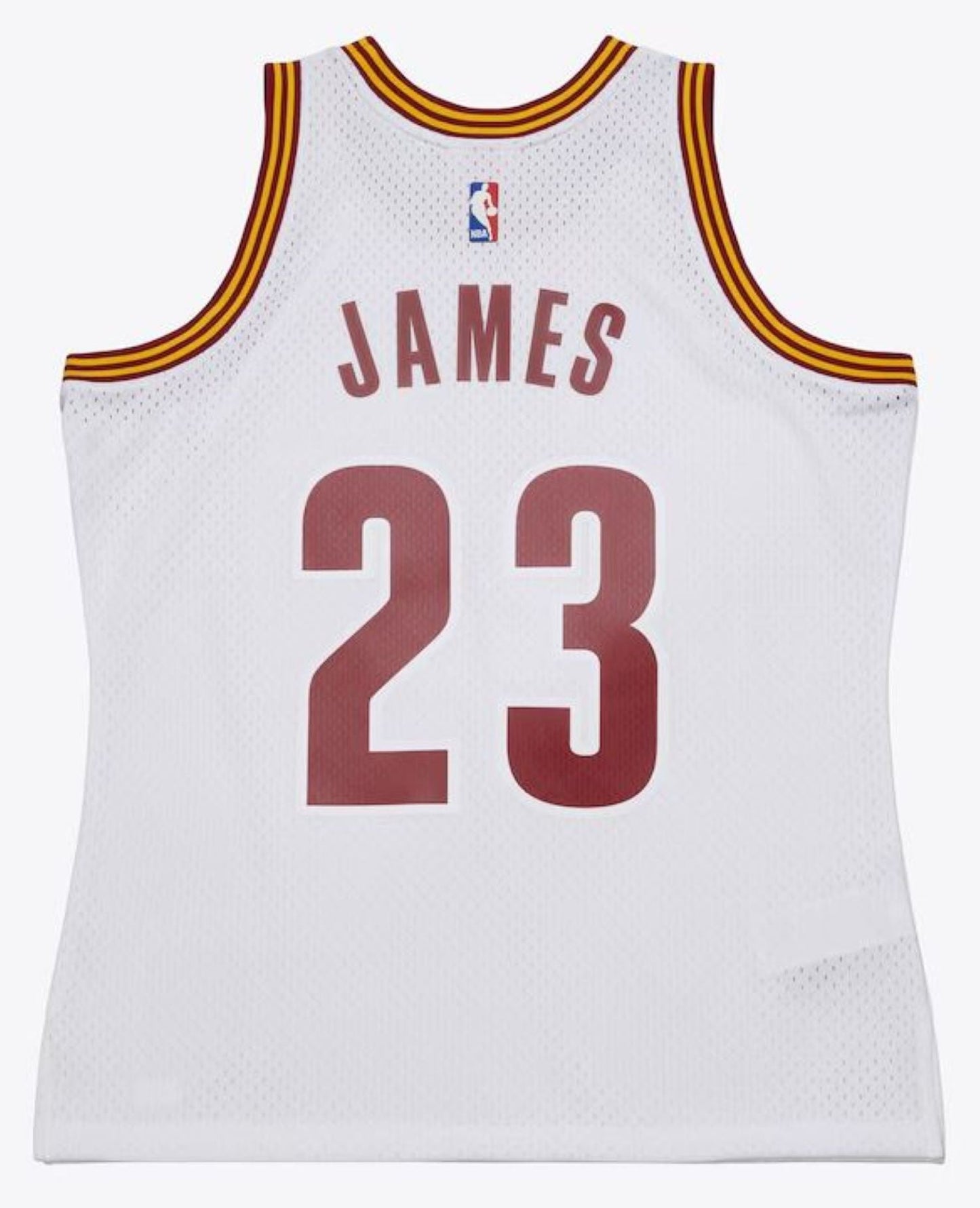 Mitchell & Ness NBA Cleveland Cavaliers Lebron James #23 2015-16 HWC Swingman Jersey - White