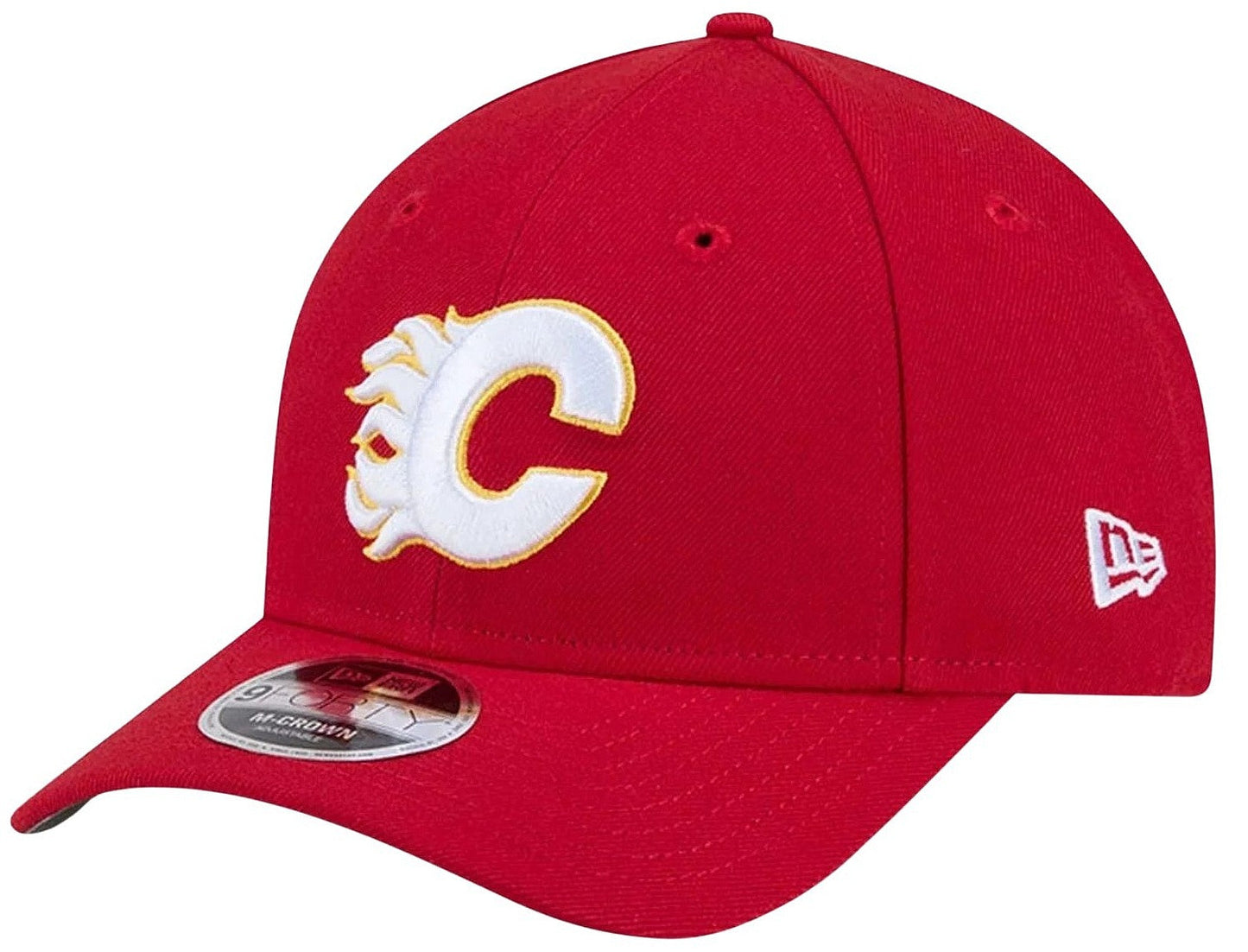New Era 9FORTY M-Crown NHL Calgary Flames Snapback Hat - Red