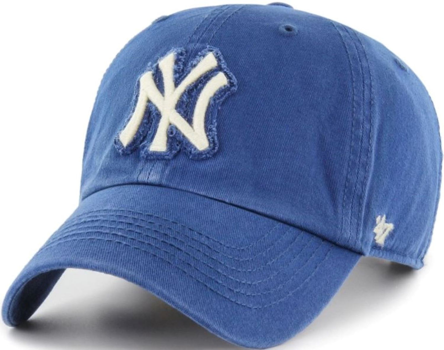 47 Clean Up New York Yankees Chasm Adjustable Cap - Blue/White