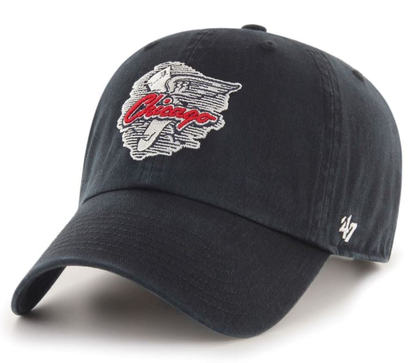 47 Clean Up MLB Chicago White Sox 1949 Cooperstown Adjustable Hat - Black