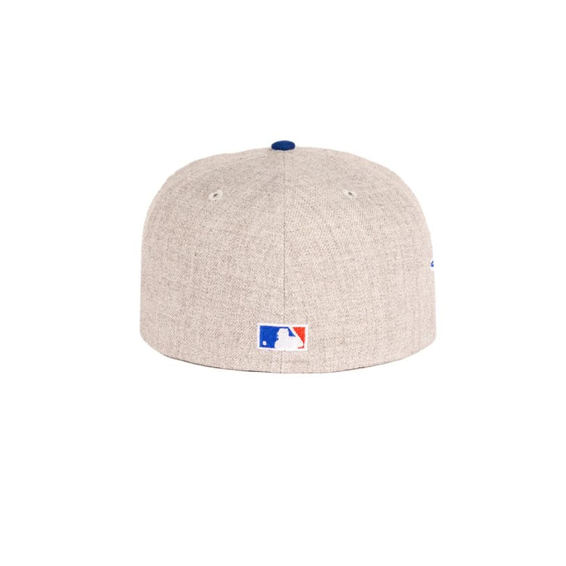 New Era Toronto Blue Jays 25th Season Cooperstown 59Fifty Fitted Cap Blue Brim Sidepatch