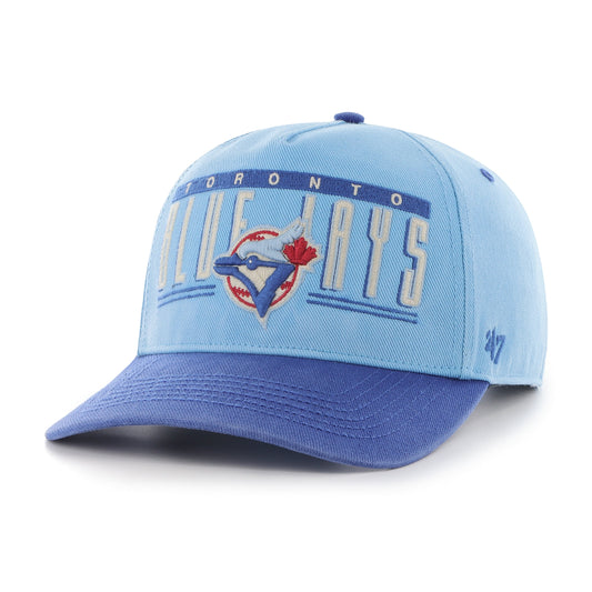 Toronto Blue Jays MLB '47 Hitch Double Header Baseline Adjustable Hat  - Blue