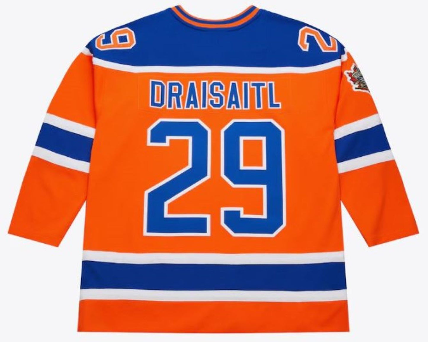Mitchell & Ness NHL Edmonton Oilers Leon Draisaitl #29 2016 Heritage Power Play Jersey - Orange