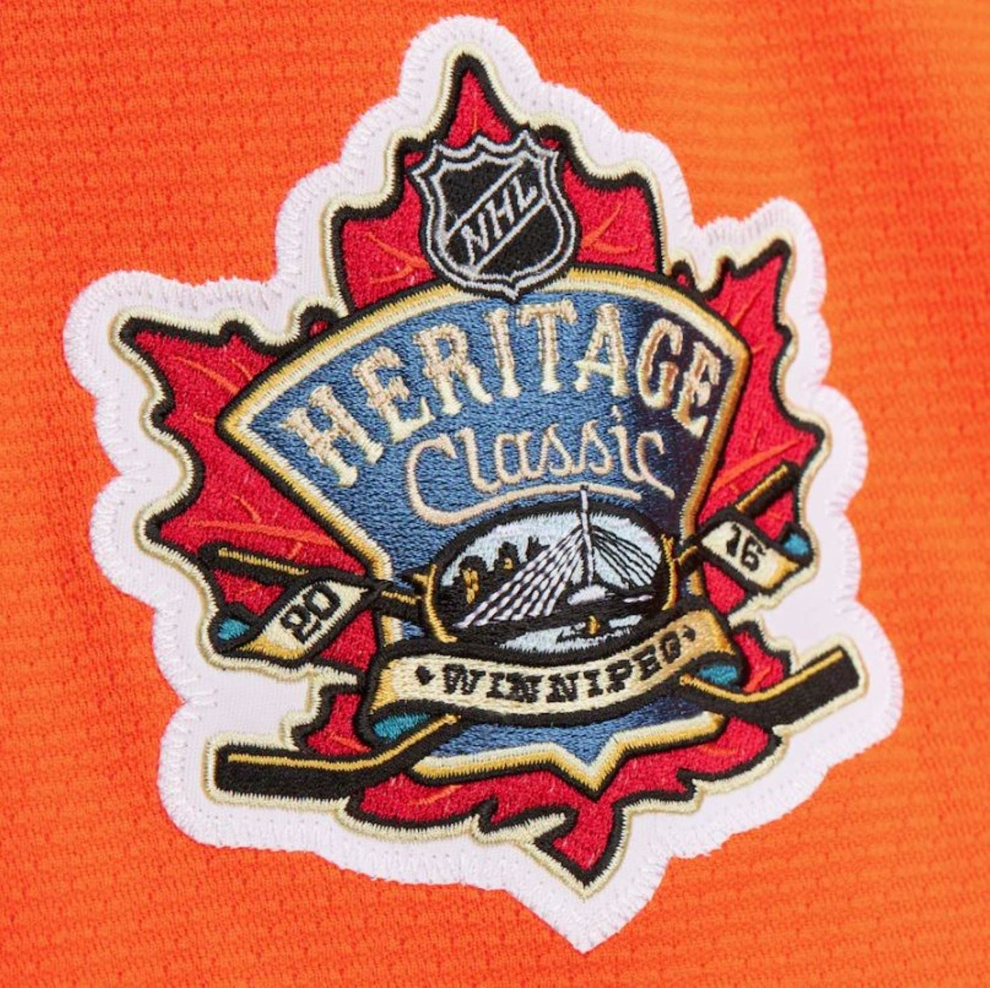 Mitchell & Ness NHL Edmonton Oilers Leon Draisaitl #29 2016 Heritage Power Play Jersey - Orange