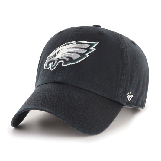 47 Clean Up NFL Philadelphia Eagles Adjustable Hat - Black