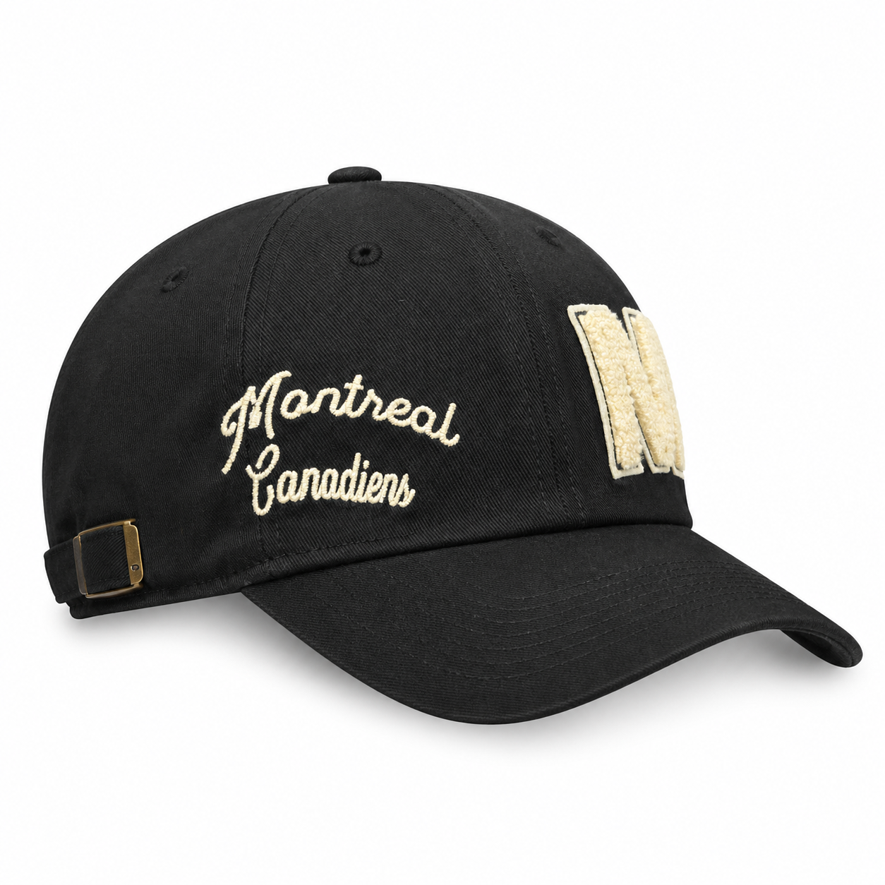 47 Montreal Canadiens Zoey Clean Up Adjustable Hat - Black