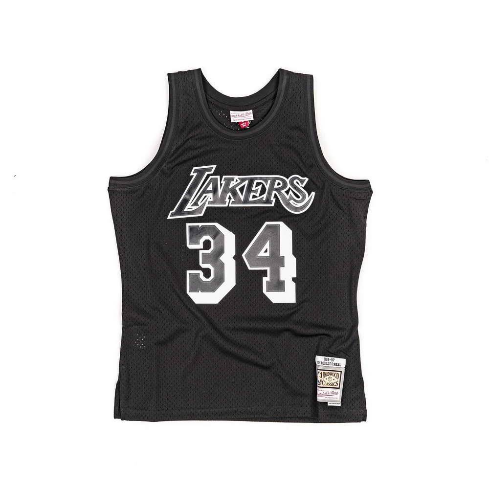 Shaquille O'Neal Los Angeles Lakers Mitchell & Ness Swingman Jersey - Black/White