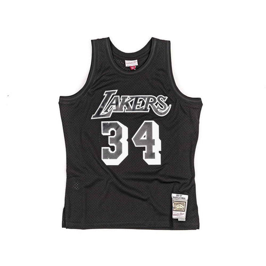 Shaquille O'Neal Los Angeles Lakers Mitchell & Ness Swingman Jersey - Black/White